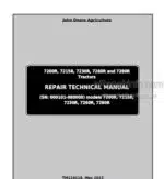 Photo 5 - John Deere 7200R 7215R 7230R 7260R 7280R Repair Manual Tractors TM110119