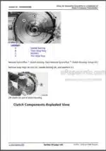 Photo 2 - John Deere 7200 7400 Repair Manual Tractors TM1551