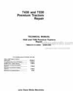Photo 4 - John Deere 7430 Premium 7530 Premium Repair Manual Tractors TM400319