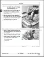 Photo 2 - John Deere 750C 850C 750C Series II 850C Series II Repair Manual Crawler Dozer TM1589