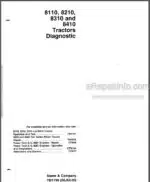 Photo 4 - John Deere 8110 8210 8310 8410 Diagnostic Technical Manual Tractors TM1796