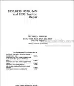 Photo 3 - John Deere 8130 8230 8330 8430 8530 Repair Manual Tractors TM2270