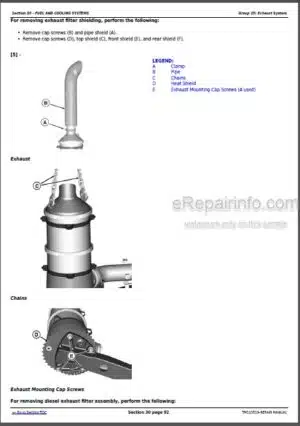 Photo 12 - John Deere 8310RT 8335RT 8360RT Repair Manual Tractors TM110519