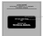 Photo 3 - John Deere 852i XUV Repair Manual Gator Utility Vehicle TM107119