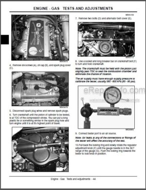 Photo 8 - John Deere Z225 Z245 Z235 Z255 Diagnostic And Repair Manual Eztrak Residential Mower TM112912