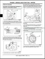 Photo 6 - John Deere GT225 GT235 GT235E GT245 Technical Manual Garden Tractors TM1756