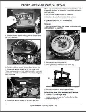 Photo 8 - John Deere 6100D 6110D 6115D 6125D 6130D 6140D Repair Manual Tractors TM605019