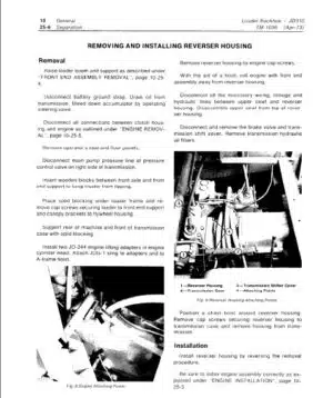 Photo 8 - John Deere 90 Repair Manual Skid-Steer Loader TM1205