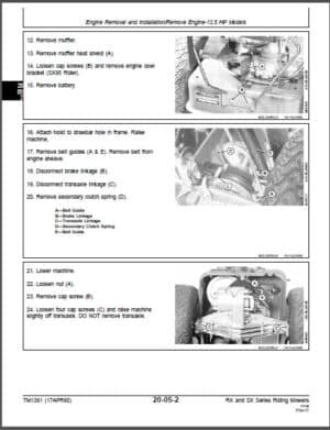 Photo 7 - John Deere 6105D 6115D 6130D 6140D Interim Tier IV Repair Manual Tractors TM607219