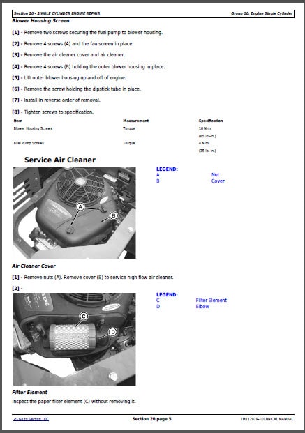 Photo 1 - John Deere Z225 Z245 Z235 Z255 Diagnostic And Repair Manual Eztrak Residential Mower TM112912