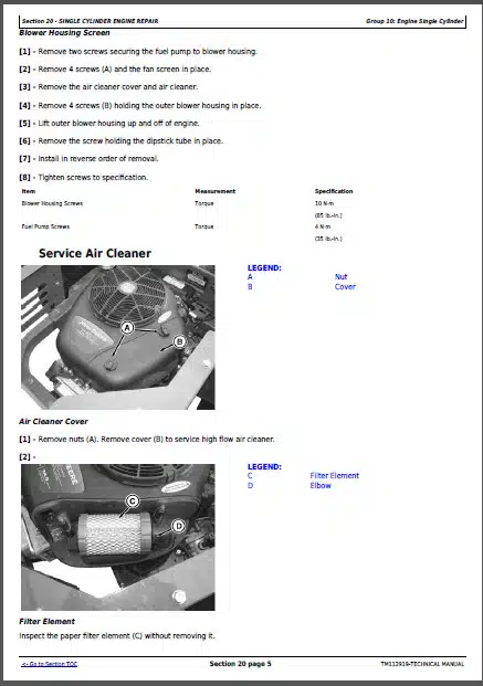 Photo 1 - John Deere Z225 Z245 Z235 Z255 Diagnostic And Repair Manual Eztrak Residential Mower TM112912