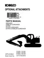 Photo 3 - Kobelco SK115SRDZ SK135SRL-1E SK135SRLC SK135SRLC-1E Hand Control Parts Manual Hydrauli Excavator Attachments