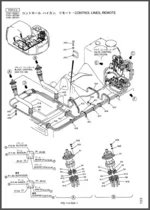 Photo 6 - Kobelco SK300-2 SK300LC-2 Parts Manual Supplementary With CEN Hydraulic Excavator S3LC1012