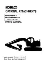 Photo 3 - Kobelco SK135SR-1E SK135SRLC-1E Parts Manual Hydraulic Excavator S3YY03204ZE01