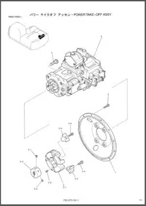 Photo 1 - Kobelco SK170LC-6ES Parts Manual Hydraulic Excavator S3YM00003ZE01