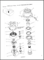 Photo 2 - Kobelco SK170LC-6E Parts Manual Hydraulic Excavator S3YM00001ZE06