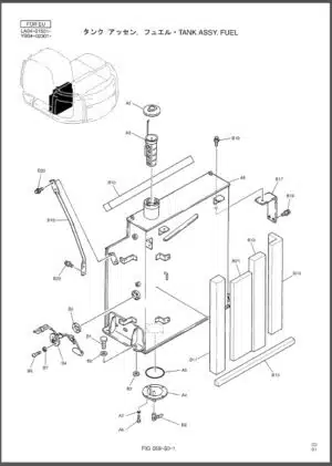 Photo 1 - Kobelco SK200SRLC SK200SRLC-1S Parts Manual Hydraulic Excavator  Attachments S3YB00005ZE01