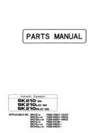 Photo 3 - Kobelco SK210-6E SK210LC-6E SK210NLC-6E Parts Manual Hydraulic Excavator S3YN00011ZE06