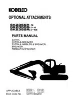 Photo 3 - Kobelco SK235SR-1E SK235SRLC-1E SK235SRLC-1ES Parts Manual Hydraulic Excavator S3YF00005ZE01