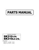 Photo 3 - Kobelco SK310-2 SK310LC-2 Parts Manual Hydraulic Excavator SLC10132