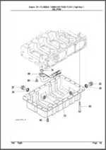 Photo 2 - Takeuchi Engine V3800-CR-TE4B-TLTU1 (High Flow) Parts Manual Track Loader