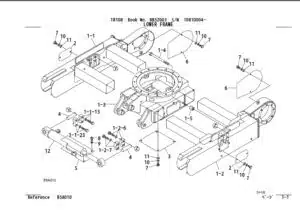 Photo 8 - Takeuchi TB108 Parts Manual Excavator