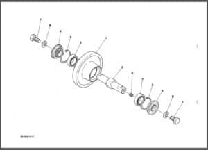 Photo 7 - Takeuchi TB216 Parts Manual Excavator