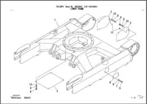 Photo 5 - Takeuchi TB138FR Parts Manual Excavator