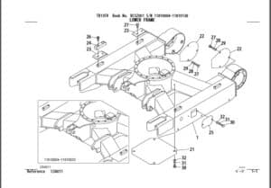 Photo 9 - Takeuchi TB15FR Parts Manual Excavator BC5Z001