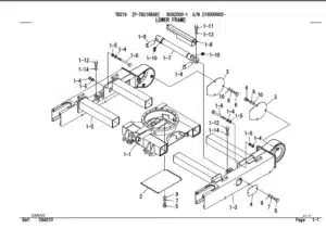 Photo 11 - Takeuchi TB216 Parts Manual Excavator