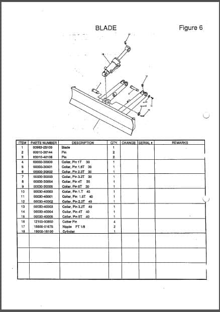 Photo 1 - Takeuchi TB21 Body Parts Manual Excavator