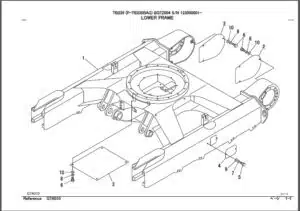 Photo 5 - Takeuchi TB235 Parts Manual Excavator