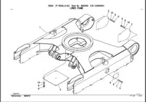 Photo 12 - Takeuchi TB240 Parts Manual Excavator