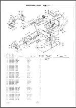 Photo 5 - Takeuchi TB25 TB250 Parts Manual Excavator