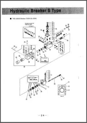 Photo 6 - Takeuchi TL10 Parts Manual Crawler Loader