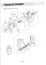 Photo 2 - Takeuchi TKB301 TKB301S Instruction And Parts Manual Hydraulic Breaker