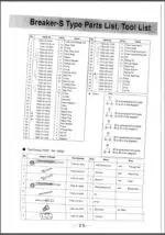 Photo 4 - Takeuchi TKB401 TKB401S Instruction And Parts Manual Hydraulic Breaker