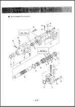 Photo 4 - Takeuchi TKB51 TKB51S Instruction And Parts Manual Hydraulic Breaker