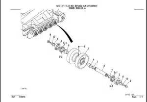 Photo 12 - Takeuchi TL12 Parts Manual Track Loader BU7Z002