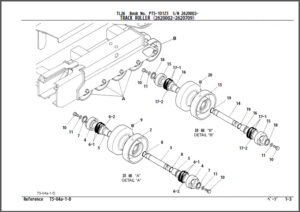 Photo 2 - Takeuchi TL26 Parts Manual Track Loader PT5-101Z5-1