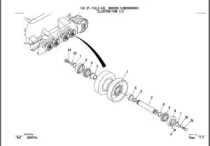 Photo 6 - Takeuchi Parts Manual Kubota V3307DI-T-E3B-TLTU-1 Parts Manual Diesel Engine