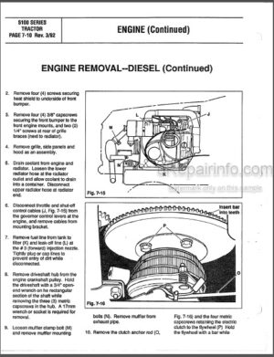 Photo 11 - Bolens 5117H 5118H 5118HS 5120H Service Manual DuraTrac Tractor 1760169