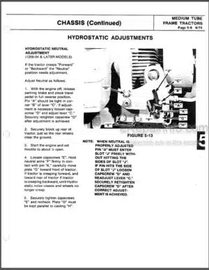 Photo 7 - Bolens 1886S-05 1886S-06 2086 2087 2288 2289 2389 2388S 2389S Service Manual Large Frame Tractor 552665-5