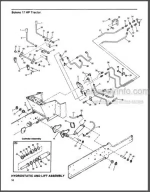 Photo 8 - Bolens Dura Track Master Service And Parts Manuals