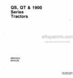 Photo 5 - Bolens QS QT 1900 Series Service Manual Tractor 552974-2