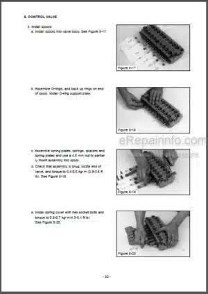 Photo 8 - Daewoo Mega 300-V Shop Manual Wheel Loader 023-00041AE