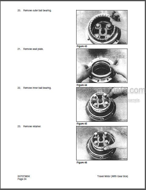 Photo 1 - Daewoo Solar 015 Plus Shop Manual Hydraulic Excavator 023-00038E