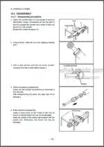 Photo 2 - Daewoo Solar 030 Plus Solar 035 Shop Manual Hydraulic Excavator 023-00046E