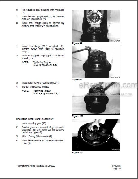 Photo 1 - Daewoo Solar 175LC-V Shop Manual Hydraulic Excavator 023-00063E