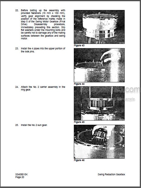 Photo 1 - Daewoo Solar 220LC-6 Shop Manual Hydraulic Excavator K9006312